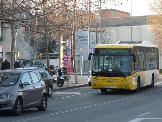 Autobus Viladecans estacio tren