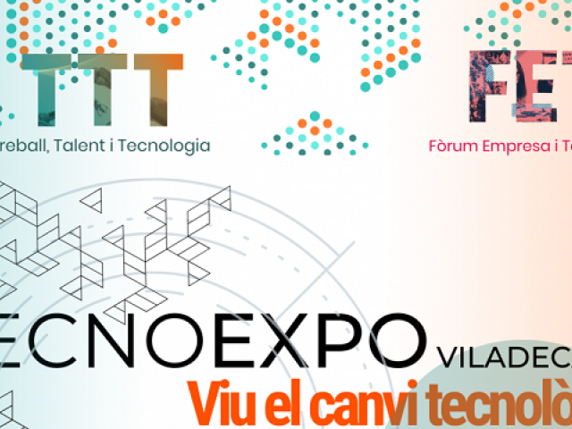 Cartell de la jornada TecnoExpo Viladecans 