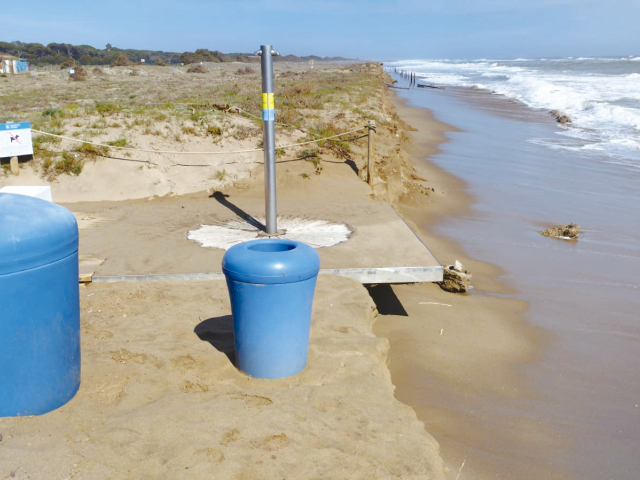 estat de la platja al maig