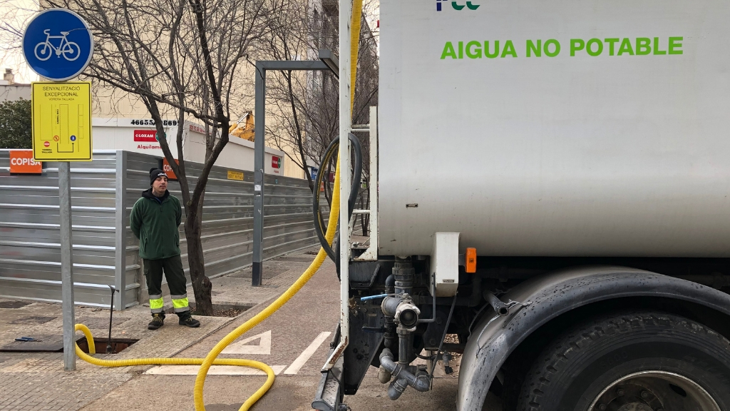 Deposito de agua - Cuba para transporte y riego de agua potable