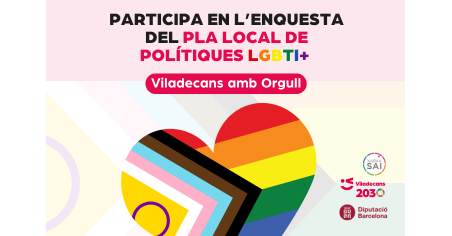 PARTICIPA EN L’ENQUESTA DEL PLA LOCAL DE POLÍTIQUES LGBTI+ 