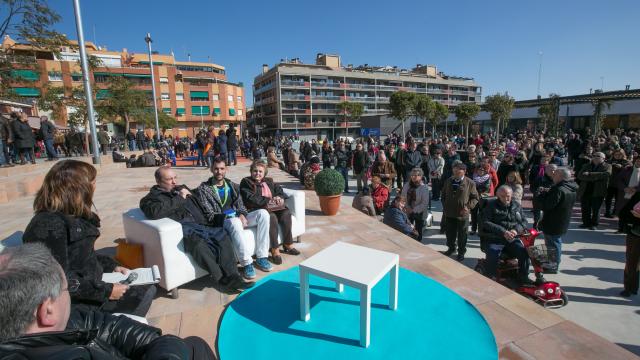 Inauguració Plaça Constitució 