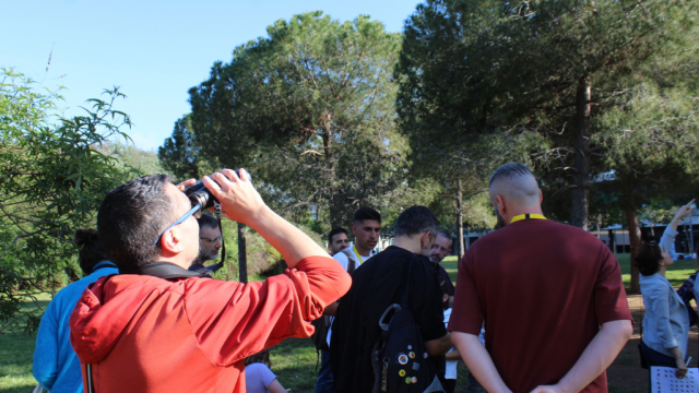 Taller d'observació d'aus del Viu Verd