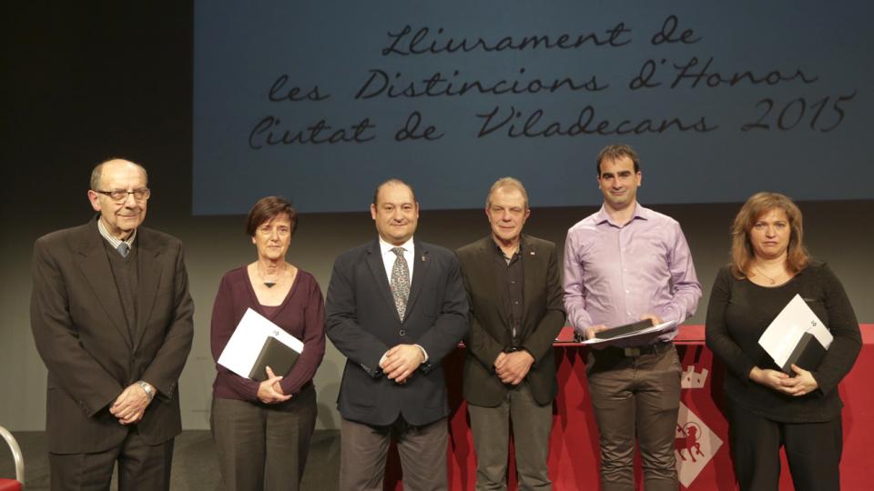 distincions honor medalles viladecans 2015 guardons