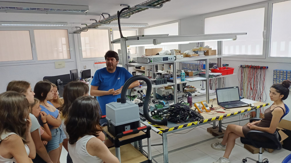 PECT INNODELTA: visita alumnes institut a empresa CERC enginyeria -3