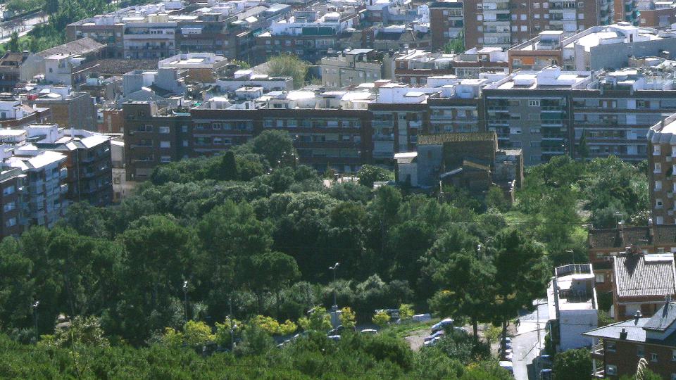 bosc de can ginestar parc zona verda viladecans